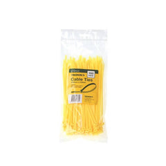 TRIDON CABLE TIE YELLOW 200 X4.8MM PK100| CT205YLCD