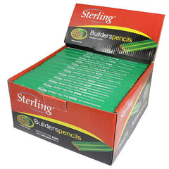 Sterling Builders Pencil - Green Hard Lead