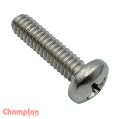 Champion - Machine Screws Pan Phillips Stainless Steel 3/16" x 1" 316/a4 | C1889-3