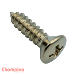 Champion - SELF TAPP SCREWS RSD PHILLIPS 4.8 x 25mm NICKEL PLATED | CST83