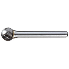 Alpha-9.5Mm Ball Aluminium Cut Carbide Burr