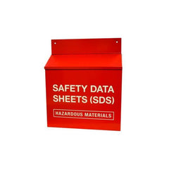 Uniform Safety Signs - 650x450mm Steel - SDS Outdoor Station with lid (x125mm Deep) | SDS650