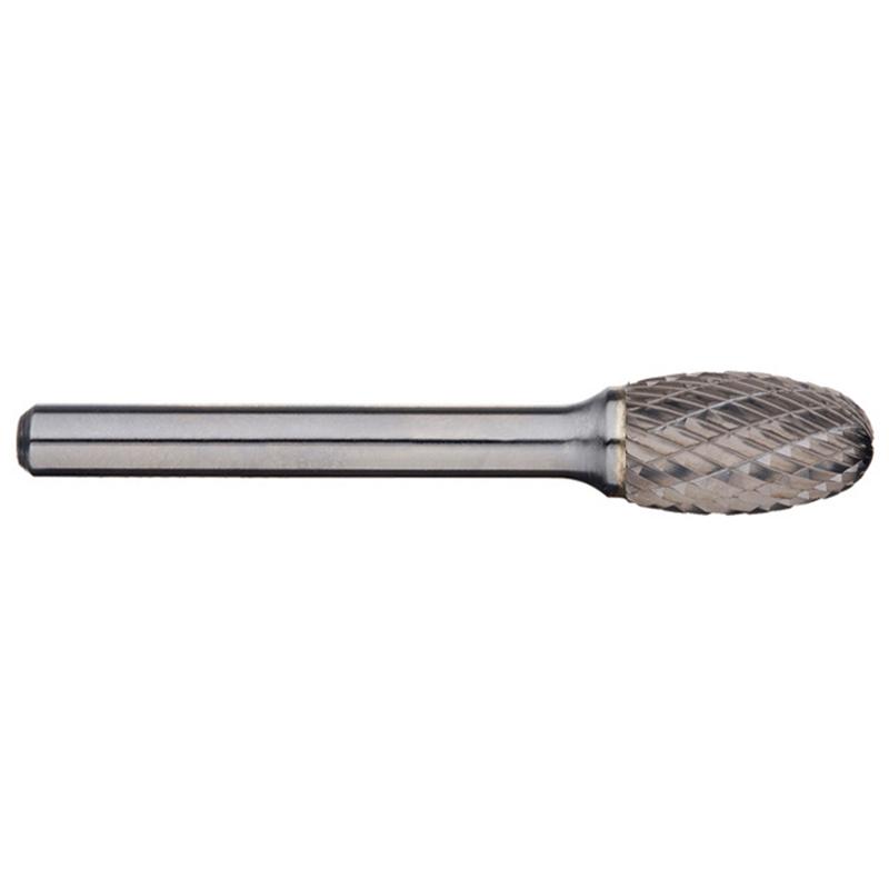 Alpha-6Mm Oval Carbide Burr , 111Mm Long