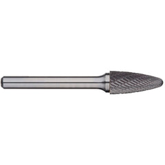 Alpha-3/8In Tree Raduis Nose Carbide Burr - 6In Long