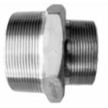 Hardie Hose - Hex Nipple 316 S/S 1/4 x 1/8 BSP | SF-73-0402