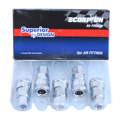 SP Air - Air Tool Fitting - Coupler Female Thread 1/4" Nitto Style Box Of 5 | SF20BX