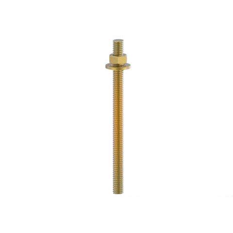 Bremick - Flat Cut Stud Zinc M20 x 260mm (Box of 5)