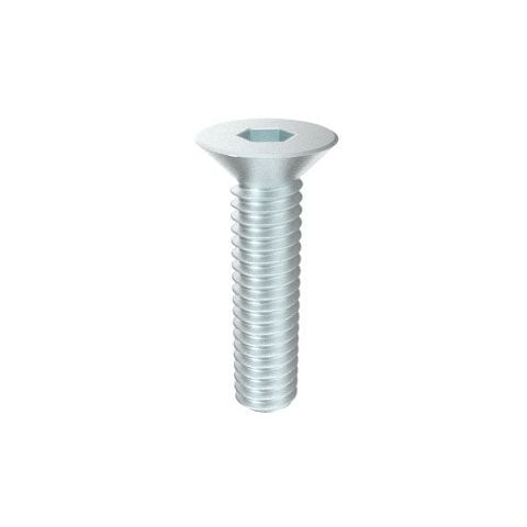 Bremick - Flat Head Socket Screw Zinc UNC 5/8" x 2" (Box of 50)