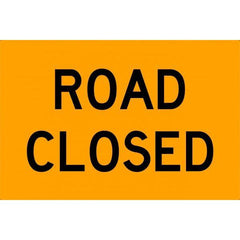 Uniform Safety Signs - 900 x 600mm - Metal - Class 1 Reflective - Road Closed | SG502