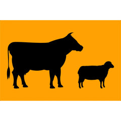 Uniform Safety Signs - 900x600mm - Metal - Class 1 - Stock Picto | SG523