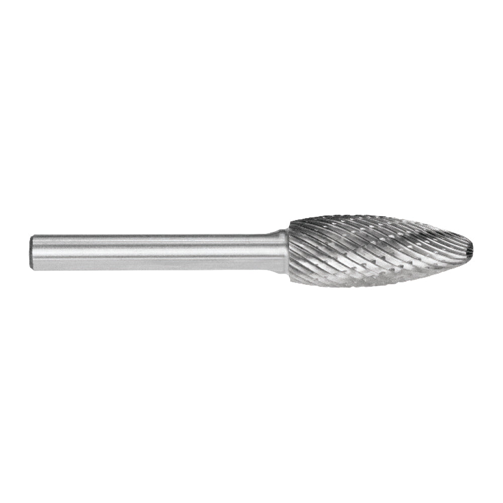 Alpha-1/2In Flame Carbide Burr | Silver Series