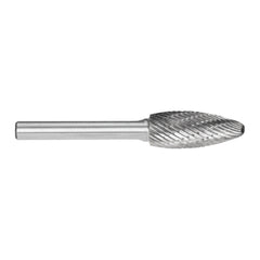 Alpha-1/2In Flame Carbide Burr | Silver Series