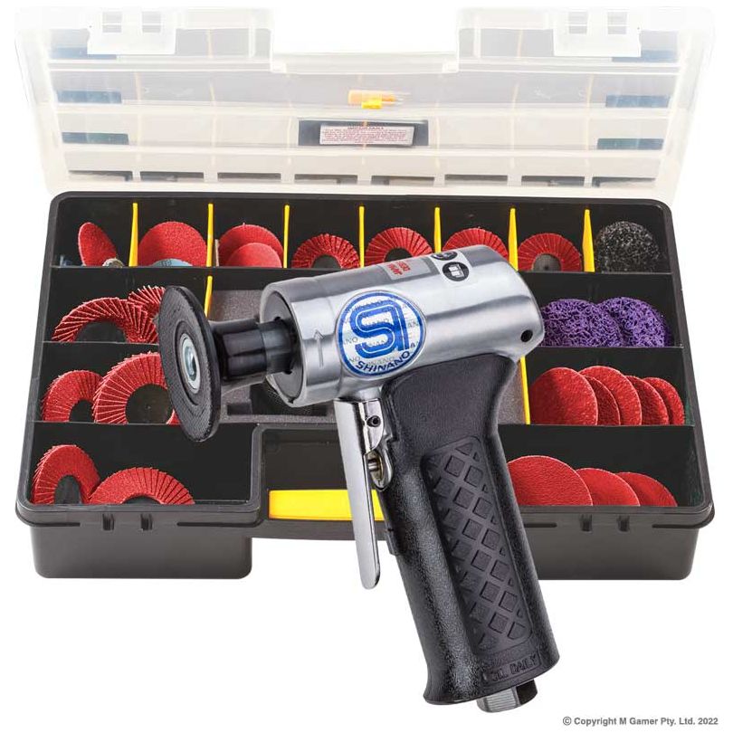 Shinano - Quick Change 50 x 75mm Sanding & Stripping Kit | SI2201KIT3