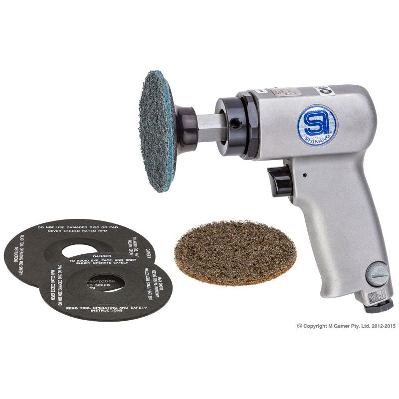 Shinano - 4" Disc Sander with 3" Roloc | SI2210R
