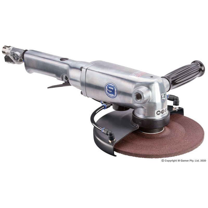 Shinano - 7" Angle Wet Grinder with S/Steel bearings | SI2600LWS