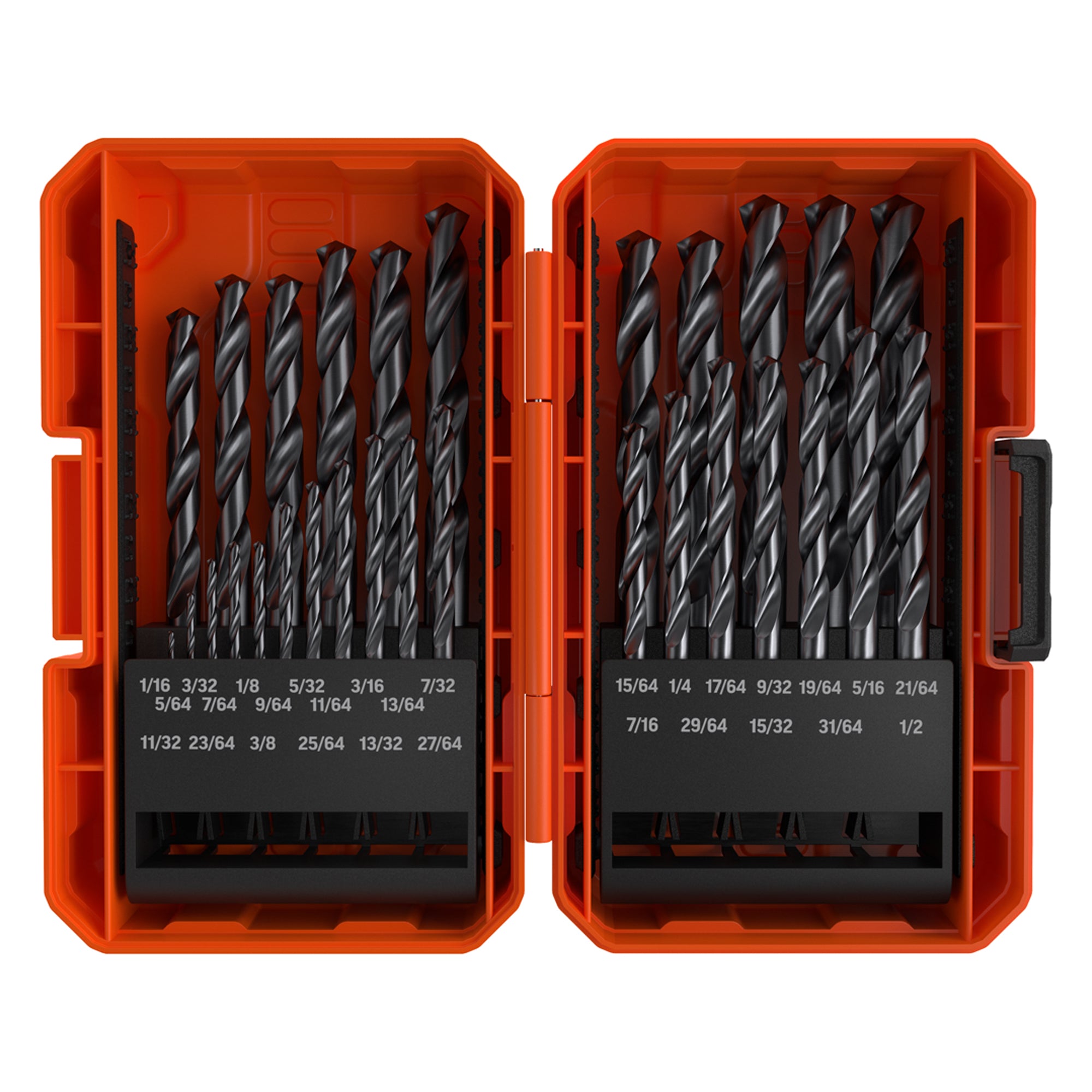 Alpha 29 Pc Black Series Imperial Tuffbox Pro Drill Set