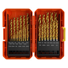 Alpha 29 Pc Gold Series Imperial Tuffbox Pro Drill Set