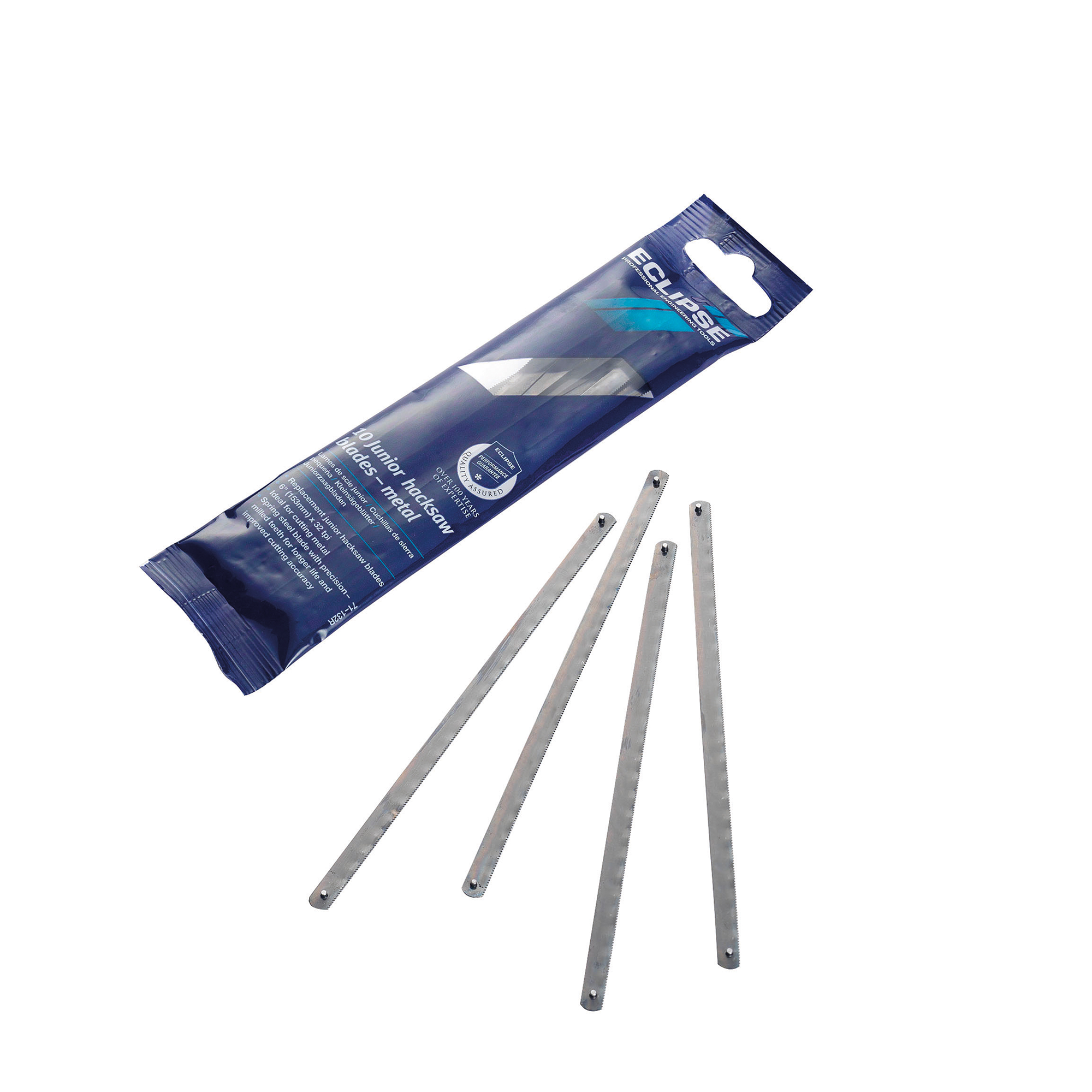 Spear & Jackson Blade Junior Hacksaw Metal Cutting 10 Pack