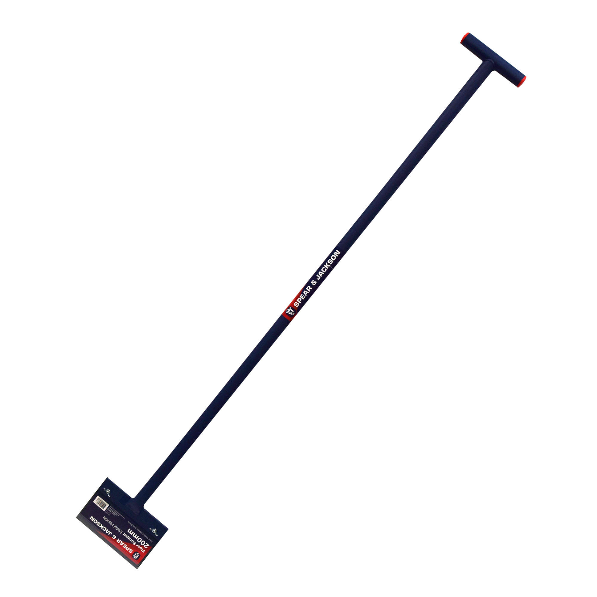 Spear & Jackson Scraper Floor 200mm Carbon Steel Blade Steel Shaft T Handle