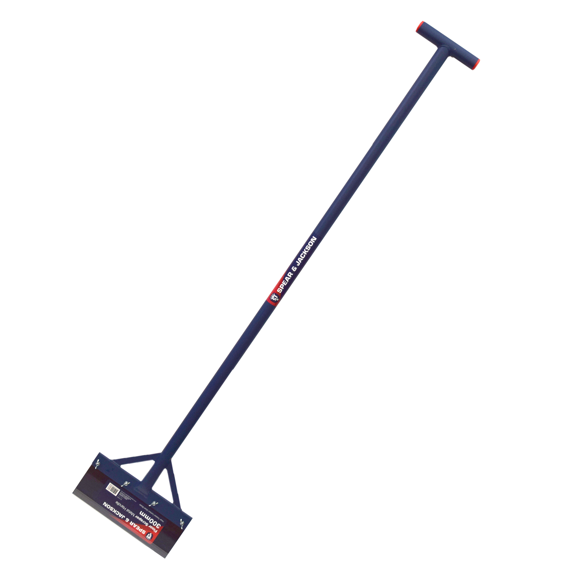 Spear & Jackson Scraper Floor 300mm Carbon Steel Blade Steel Shaft T Handle