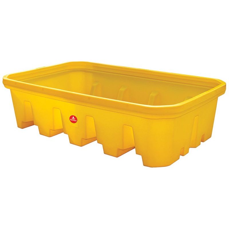 Alemlube - Warehouse Under Racking Spill Container - 2.2M Long | SJ-UR22-YE