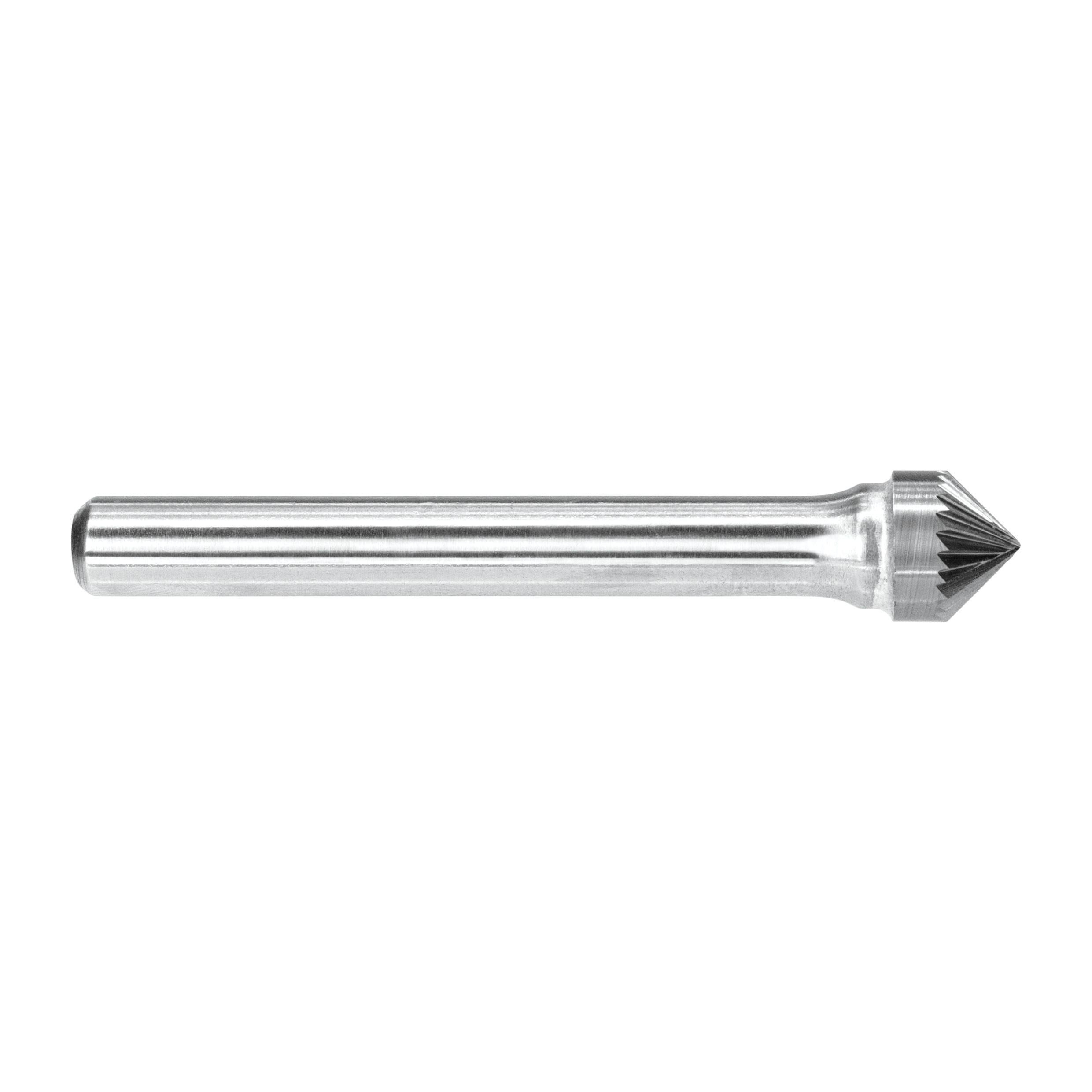 Alpha-3/8In 90 Cone Shape Carbide Burr