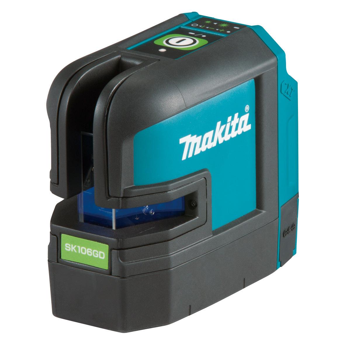 Makita Tools - 12V Max Green 4 Point Cross Line Laser (Lines - 1 Vertical 1 Horizontal) - Tool Only | SK106GDZ