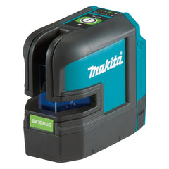Makita Tools - 12V Max Green 4 Point Cross Line Laser (Lines - 1 Vertical 1 Horizontal) - Tool Only | SK106GDZ