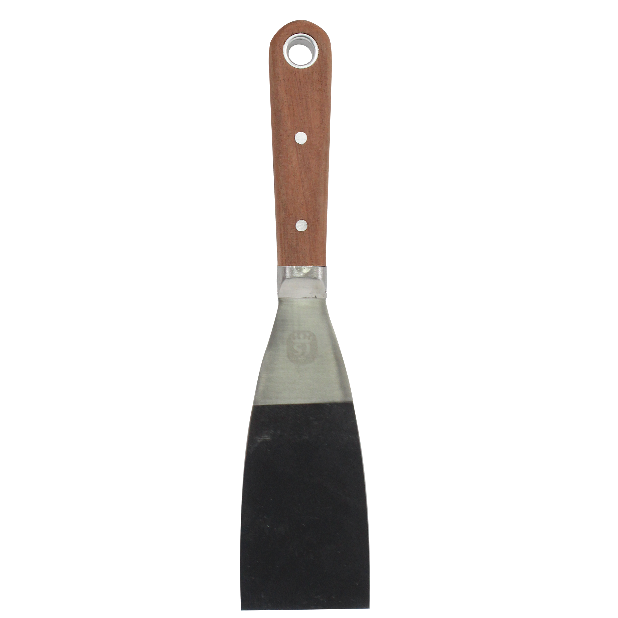 Spear & Jackson Scraper Stainless Steel Stiff Blade Rosewood Handle 50mm
