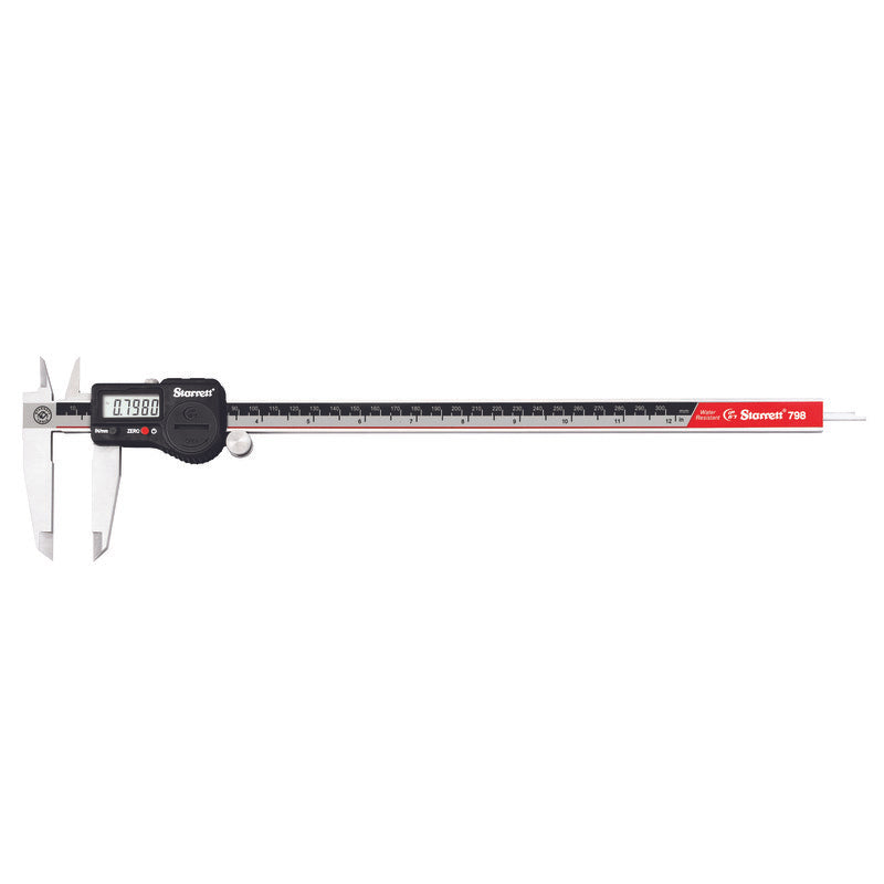 Starrett - ELECTRONIC CALIPER- W/OUTPUT- WITH SLC 0-12 | 798B-12/300 W/SLC