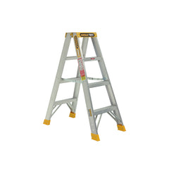 Gorilla - Double sided A-frame ladder 1.2m (4ft) Aluminium 180kg Heavy Duty Industrial | SM004-HD
