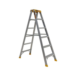 Gorilla - Double sided A-frame ladder 6 Step (1.74m) Pro-Lite Aluminium 150kg Industrial | SM006-PRO