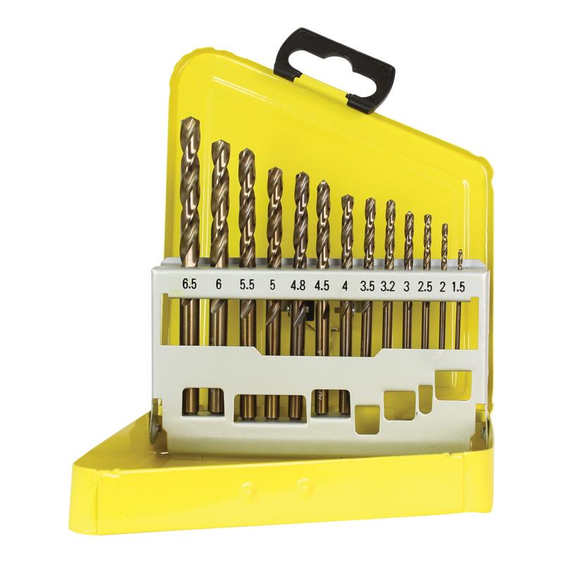 Alpha-13 Piece | Alpha Cobalt Metric Drill Set