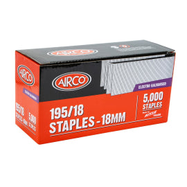 Airco -  195/18 Staples. Box Qty: 5.000 | SM195180