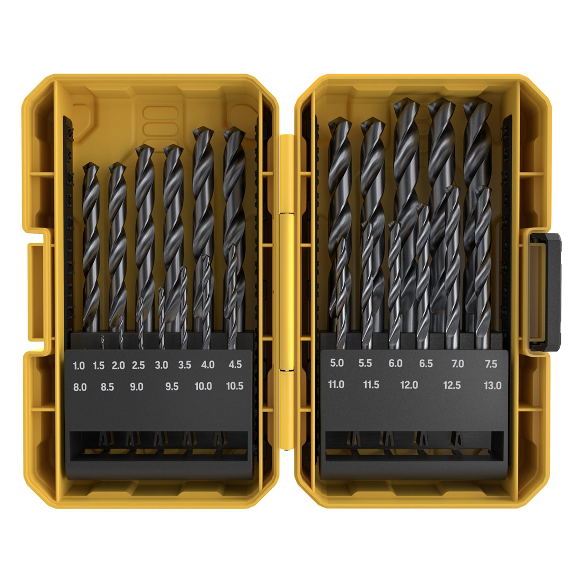 Alpha 25 Pc Black Series Metric Tuffbox Pro Drill Set