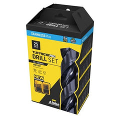 Alpha-25 Piece | Alpha Stainless Plus Metric Tuffbox Drill Set