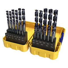 Alpha - 25 Pc Stainless Plus Metric Tuffbox Pro Drill Set | SM25SPTP