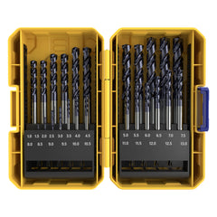 Alpha 25 Pc Stainless Plus Metric Tuffbox Pro Drill Set