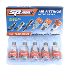 SP Air - Air Tool Fitting - Coupler Male Thread 1/2 " Nitto Style (Box Of 5) | SM40BX