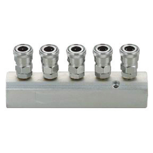 ITM - THB IN LINE MOUNTABLE MANIFOLD 5 WAY, INCLUDES COUPLERS | SM5BA