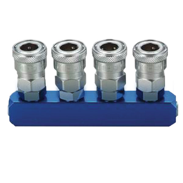 ITM - THB MANIFOLD, 4 WAY WITH STANDARD COUPLERS | SMM-4S