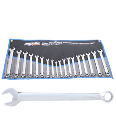 SP Tools - Spanner Set - Roe Quad Drive Metric/Sae 18pc | SP10001