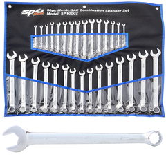 SP Tools - Spanner Set - Roe 30pce Metric/Sae | SP10002