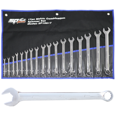 SP Tools - Spanner Set - Roe 17pc Metric | SP10017