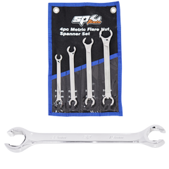SP Tools - Spanner Set - Flare Nut 4pc Metric | SP10044
