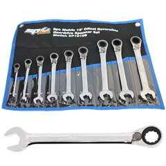 SP Tools - Spanner Set - Roe Geardrive/Quad Drive Reversible Metric 9pc | SP10109