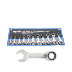 SP Tools - Spanner Set Flare Nut Ratcheting 6 Piece (Metric/SAE Combined) | SP10131