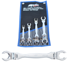 SP Tools - Spanner Set - Double Flare Nut Flex Head 4pc Metric | SP10144
