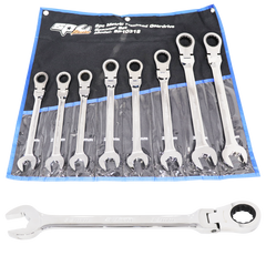 SP Tools - Spanner Set - Roe Geardrive/Quad Drive Flex Head Jumbo Metric 8pc | SP10318