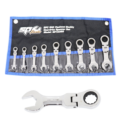 SP Tools - Spanner Set - Roe Geardrive/Quad Drive Flex Head Stubby Sae 9pc | SP10389